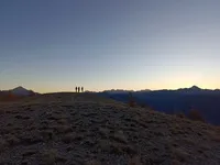 Lever de soleil à Notre Dame des Neiges - © Laury Chamerlat
