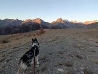 Lever de soleil à Notre Dame des Neiges - © Laury Chamerlat