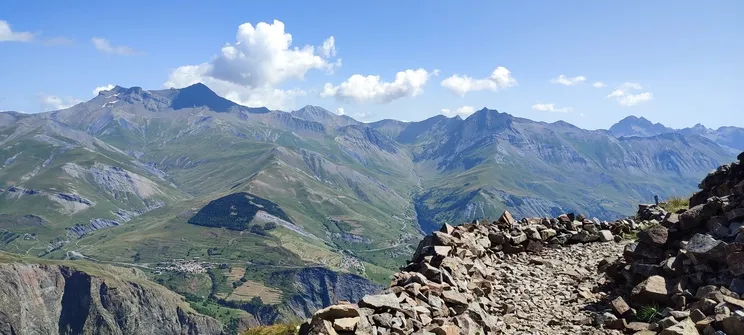 Le Belvédère Chancel from 2400m