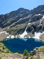 Rifugio Evariste Chancel e lago Puy Vachier da 2400m_La Grave - © S.Morattel/OTHV
