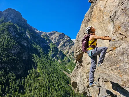 Grand Clot mines Via Ferrata
