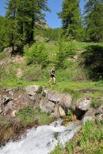 Le rocher de Roure par le torrent de Sachas_Puy-Saint-André - © S.Morattel