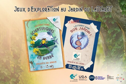Jeux d’exploration au jardin du Lautaret