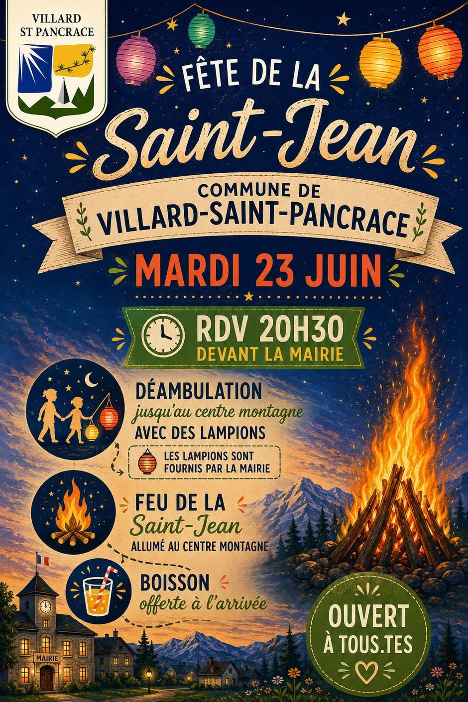 Fête de la St-Jean_Villar-Saint-Pancrace - © Mairie de VSP