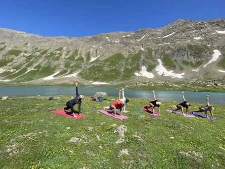 Stage plantes et pilates au Refuge du Pic du Mas de La Grave