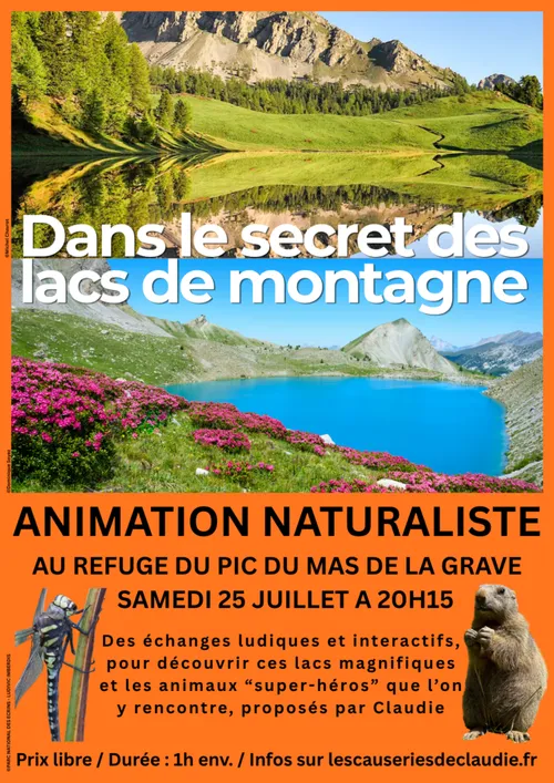 Soirée Découverte naturaliste avec Claudie VERNER