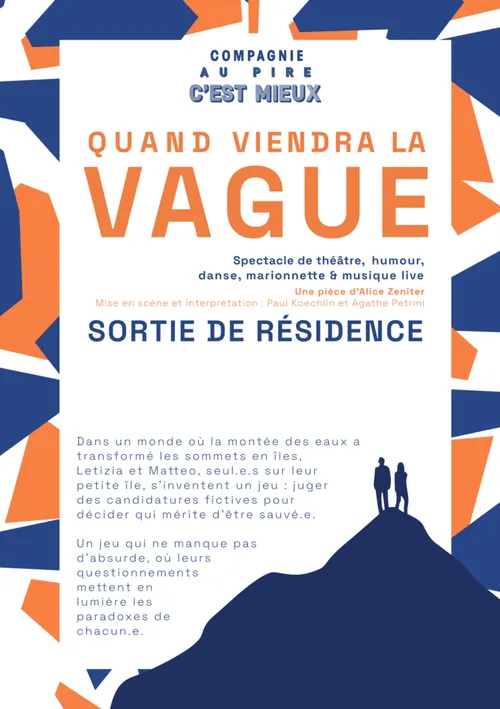 Soirée THEATRE avec la compagnie « Au pire c’est mieux » au Refuge du Pic du Mas de La Grave