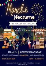 Marché nocturne - © Centre montagne