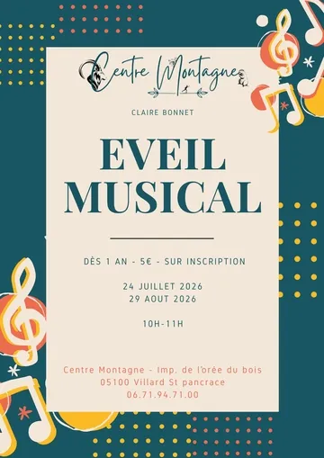 Eveil musical au centre montagne_Villar-Saint-Pancrace - © centre Montagne VSP