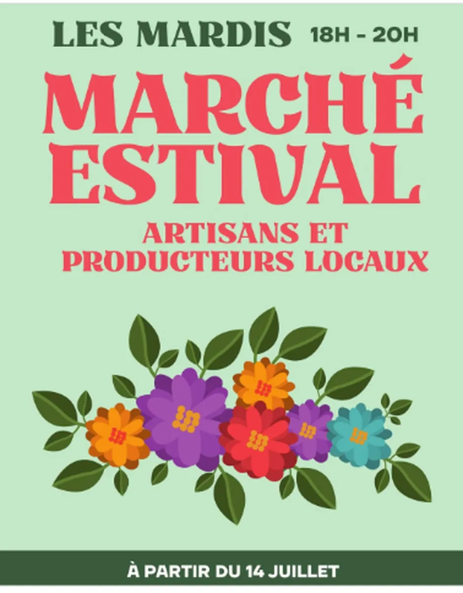 Marché Estival - Artisans et producteurs locaux_Val-des-Prés