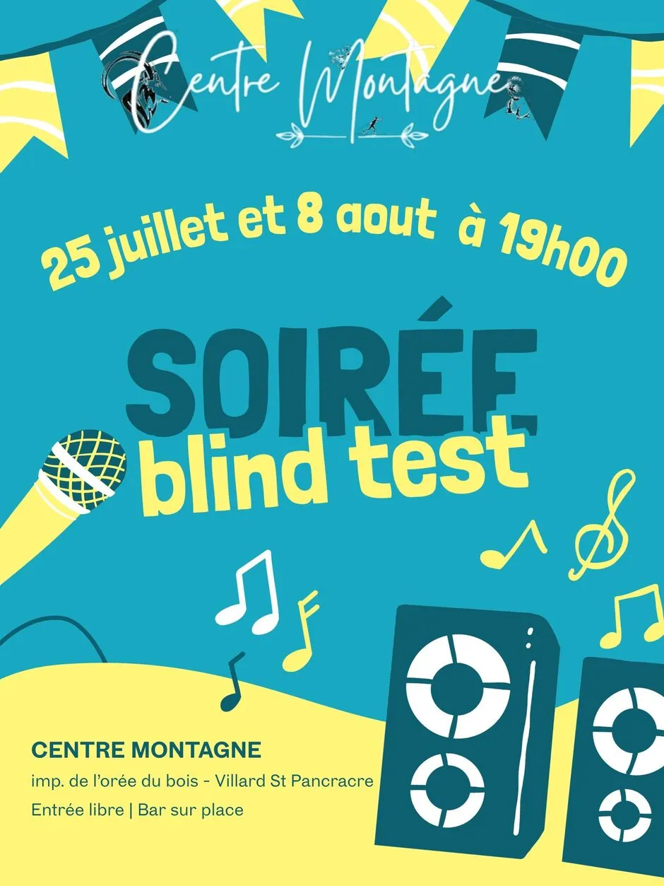 Blind test - © Centre Montagne