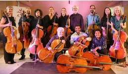 Concerts journées de clôture - Violoncelles en folie_Villar-Saint-Pancrace - © Association Cello au Sommet