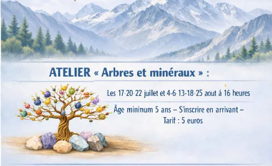 Atelier "Arbres et minéraux"