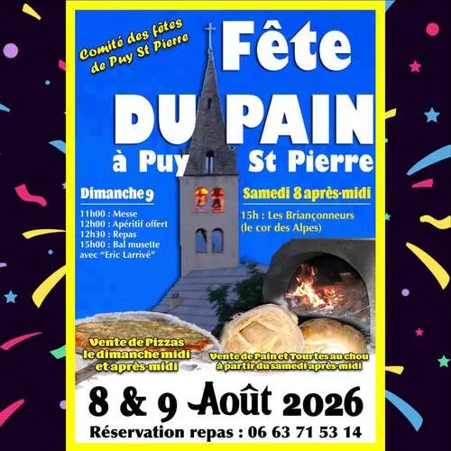 Fête du Pain à Puy-Saint-Pierre