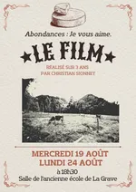 Film documentaire : Abondances, je vous aime_La Grave - © Christian Sionnet et othv
