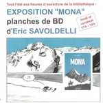 Exposition "MONA" planches de BD d'Eric Savoldelli - Bibliothèque  Val des Près