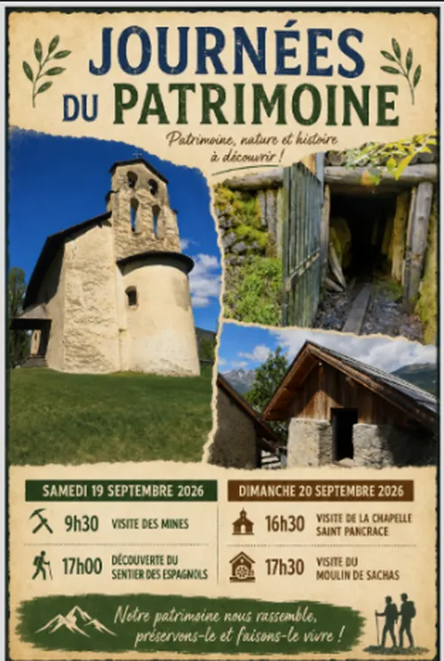 Journées européennes du patrimoine : visite guidée de la Chapelle Saint Pancrace