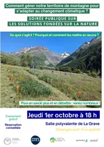 Échanges sur la nature et ses solutions_La Grave - © VIVALP