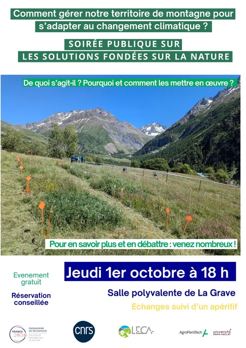 Échanges sur la nature et ses solutions