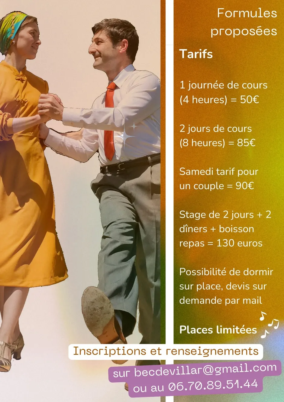 Stage découverte du Swing_Villar-d'Arêne - © Auberge du Bec