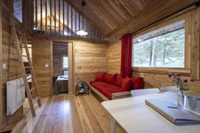 Huttopia – Le Chalet Montana Vista - 6 pers - © ©Manu Reyboz