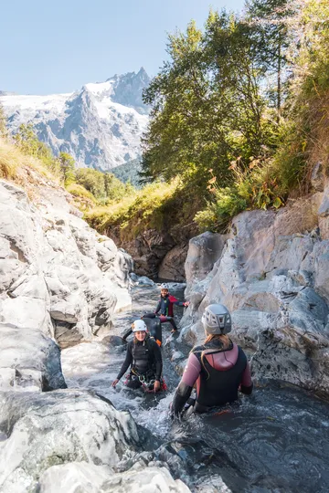 Canyoning au Pays de la Meije avec No Limit Rafting - © Thibaut Blais