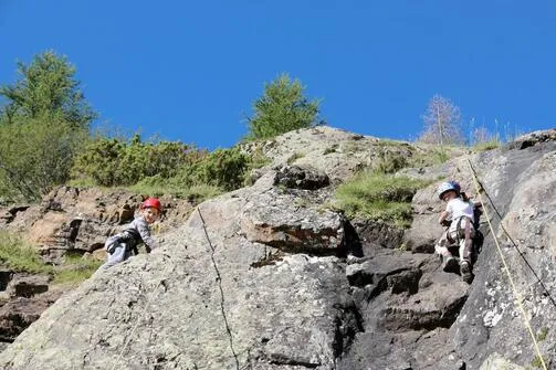 Cours d'escalade avec le Bureau des Guides de La Grave