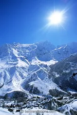 La Grave village en Hiver - © ©B.Boone