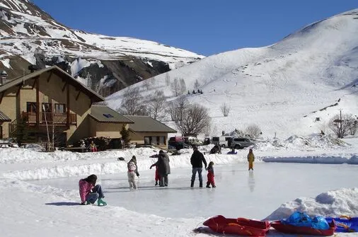 Patinoire naturelle d'Arsine