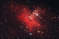 Nebuleuse Aigle - © @astroguindaine