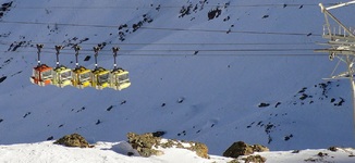 The cable cars of the Meije Glaciers - © ©congesbenedicte