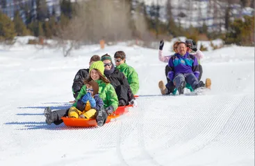 Piste de luge Névache