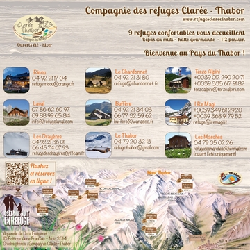 Association Compagnie des refuges Clarée Thabor - © Editions Aude FranCou