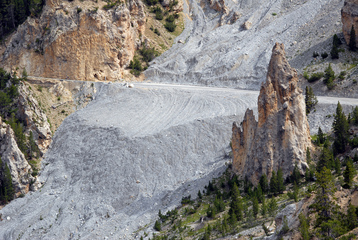 La Casse Déserte: Gesso e cargneules del Col d'Izoard - © ©MDucroux