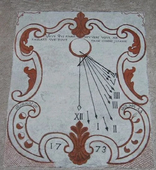 Cadran solaire 1773