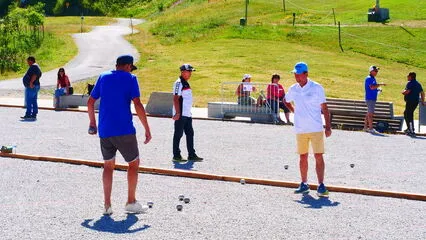 Concours de pétanque - © Office de Tourisme de Montgenèvre