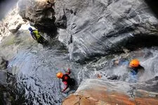 Canyon dans le torrent du Gâ au Chazelet - La Grave - © NoLimitRafting