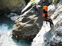 Canyon dans le torrent du Gâ au Chazelet - La Grave - © NoLimitRafting