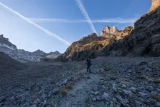 The lake and the Pavé refuge - © Thibaut Blais
