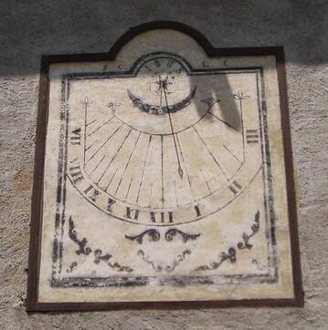 Cadran solaire de la Bélière - © Michel Lalos