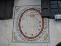 Sundial - Maison Moullet - Les Alberts - © Service Tourisme de Val des Prés
