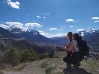 Fort des Salettes from La Vachette - © FGuffroy