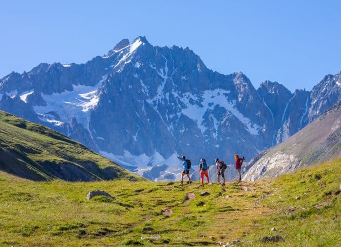 Le sentier des crevasses & arsine en famille