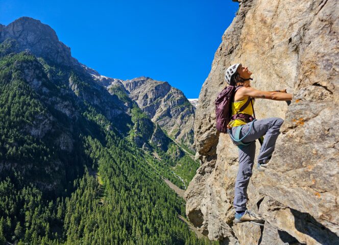 Via ferrata mines du Grand Clot - Morattel S.
