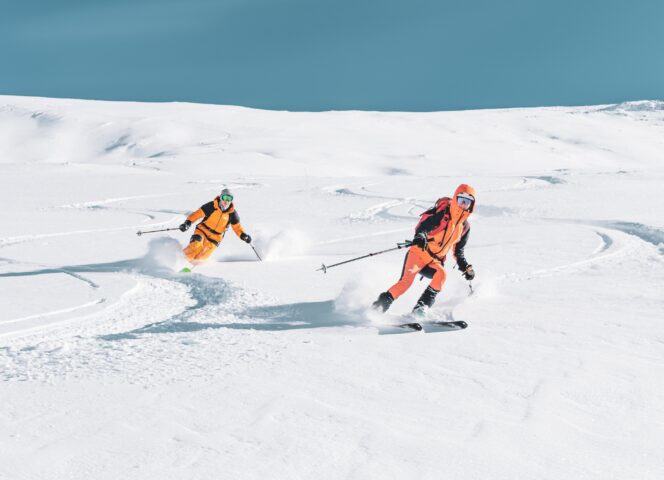 Ski de randonnée, telemark, Signal de la grave, décembre 2025 - T.blais (42)