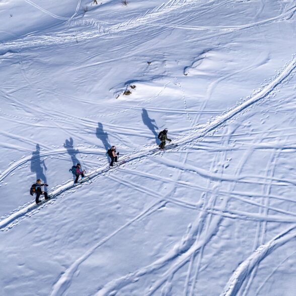 Ski de rando -Buffère-©C.Tempier