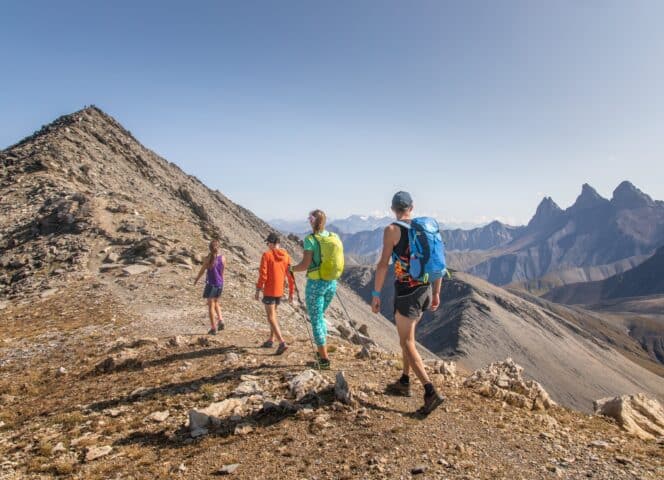 Pic du mas de la grave, aiguille d'arves, randonnée famille ©T. Blais