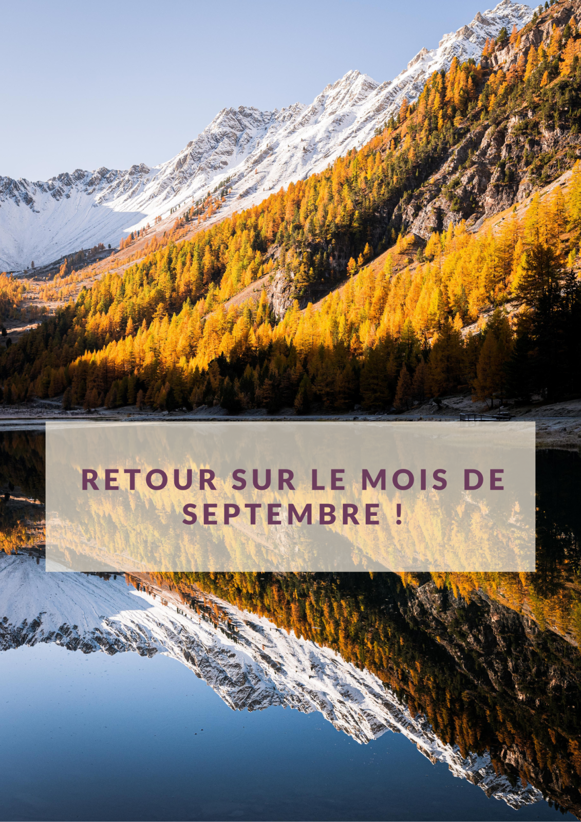 RETOUR SUR LE MOIS NL PRO