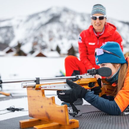 Cours de Biathlon, ESF Nevache, hiver 2026 - Thibaut Blais (62)