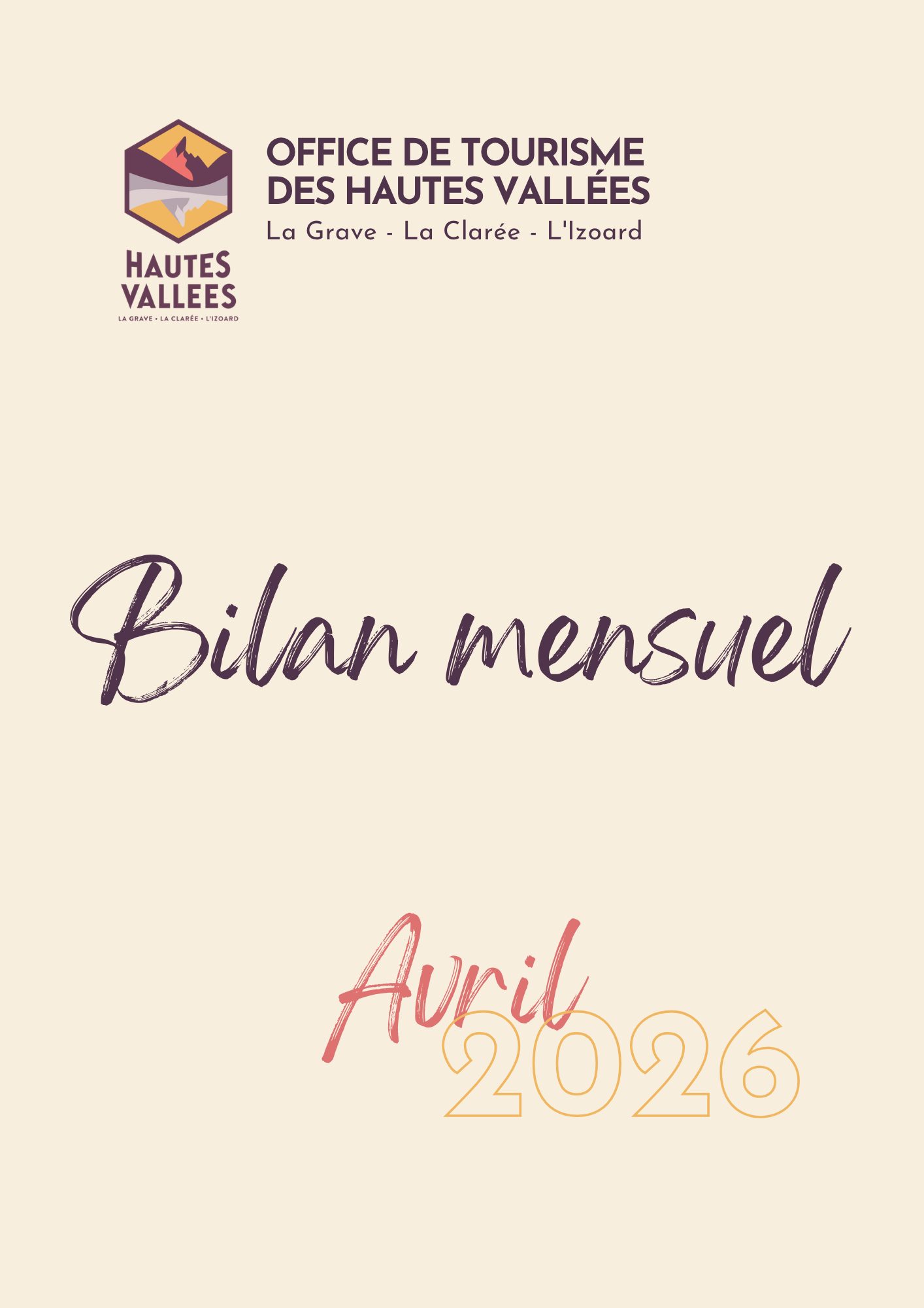 Bilan mensuel - OTHV